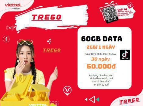 Các gói TRE (TRENDY) Của Viettel 2024
