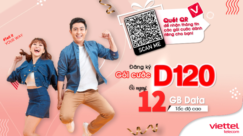 Gói D120 Viettel