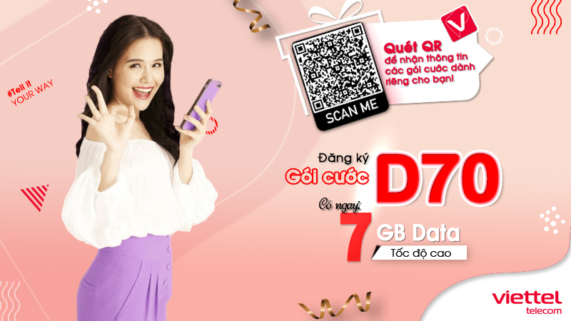 Gói D70 Viettel