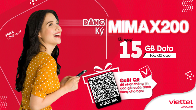 Gói MIMAX200 Viettel