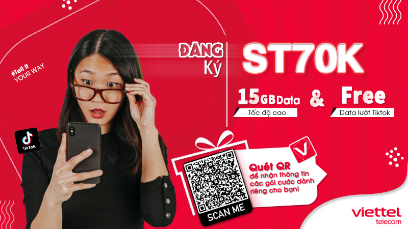 Gói ST70K Viettel